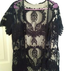 Lace cardigan